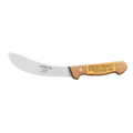 Dexter Skinning Knife - 15cm (6") Beech Handle with Guard - Hollow Ground 012G-6HG