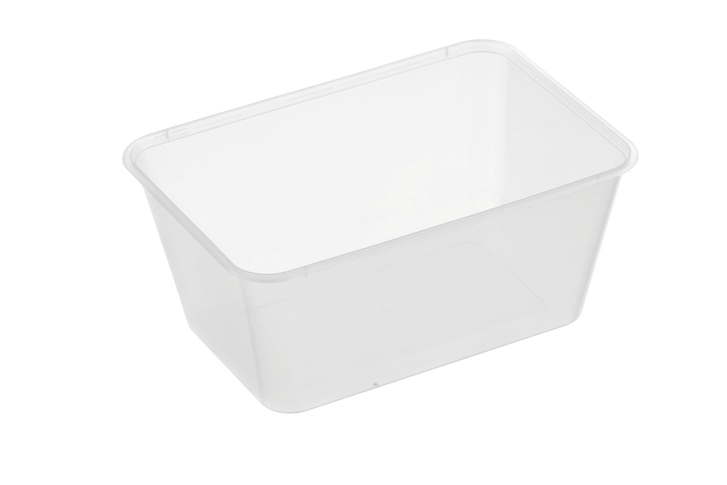 Plastic Containers - 500 x Rectangle 1000ml