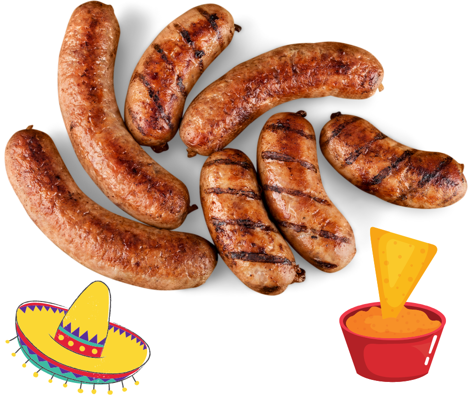 Nacho Cheese 1kg Gourmet Sausage Meal