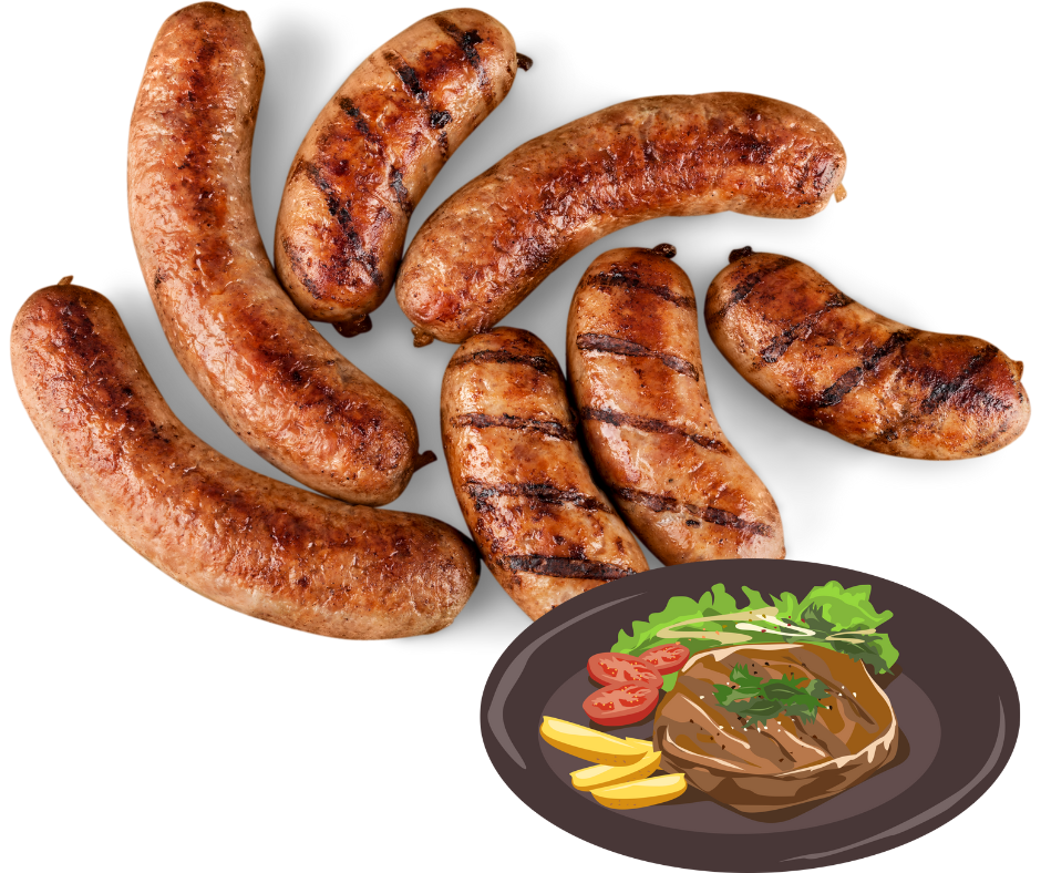 Pepper Steak 1.25kg Gourmet Sausage Meal