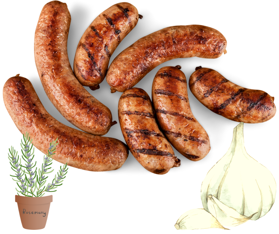 Rosemary & Garlic 1.25kg Gourmet Sausage Meal
