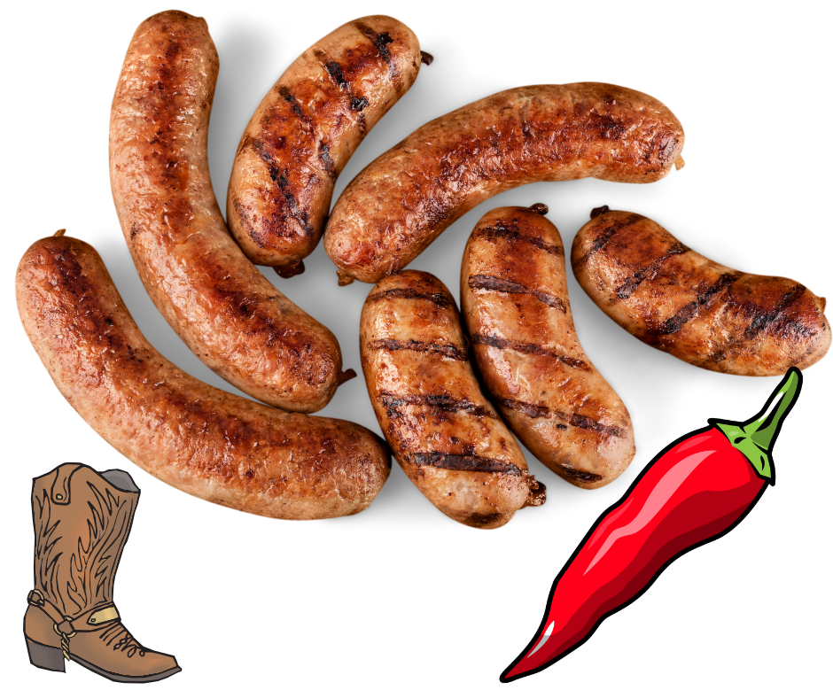 Texan Chilli 1.25kg Gourmet Sausage Meal