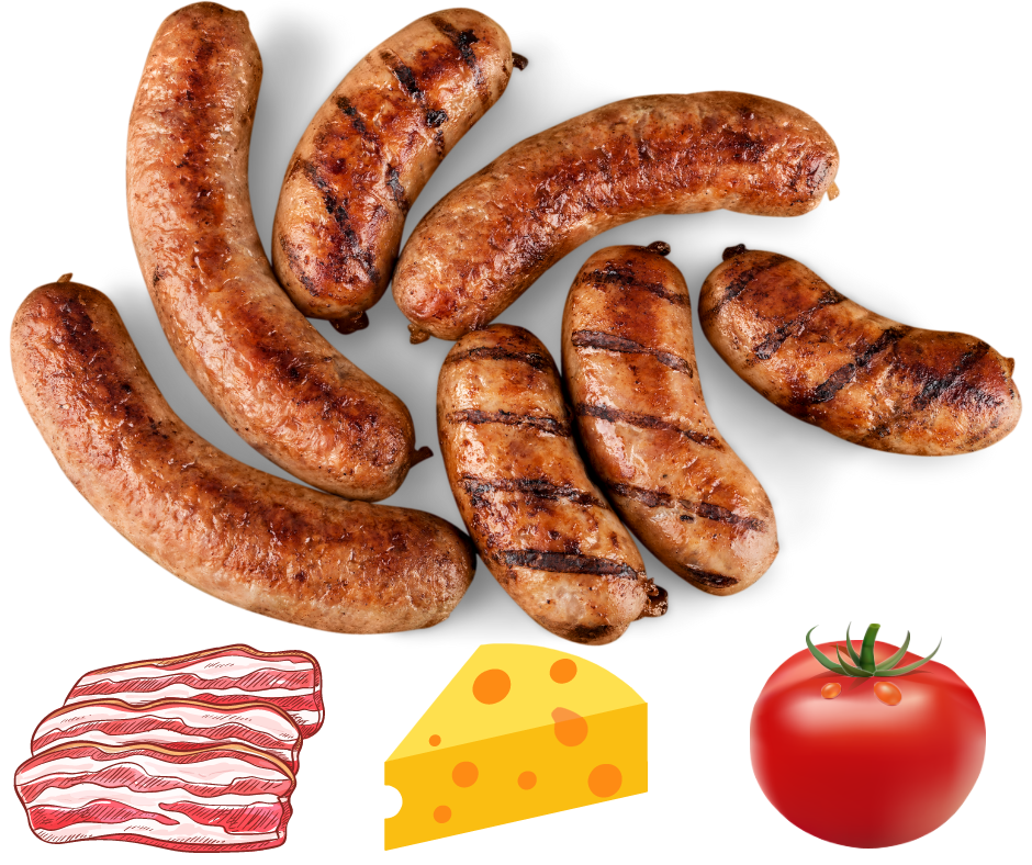 Bacon, Cheese & Tomato