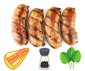 Parmesan, Black Pepper & Spinach 1.25kg Gourmet Sausage Meal