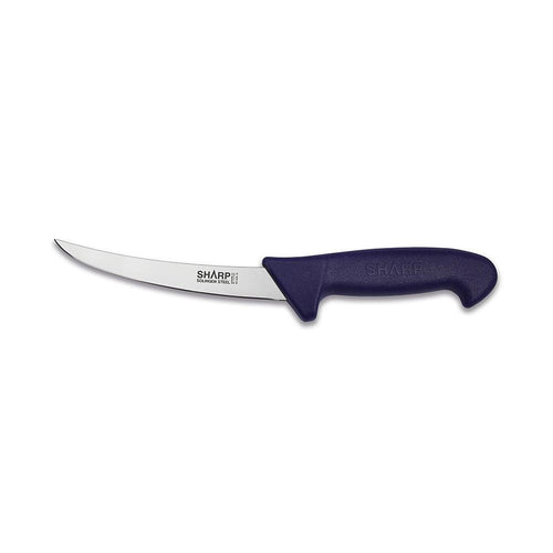 Sharp Curved Boning Knife - 15cm (6") Narrow Blade