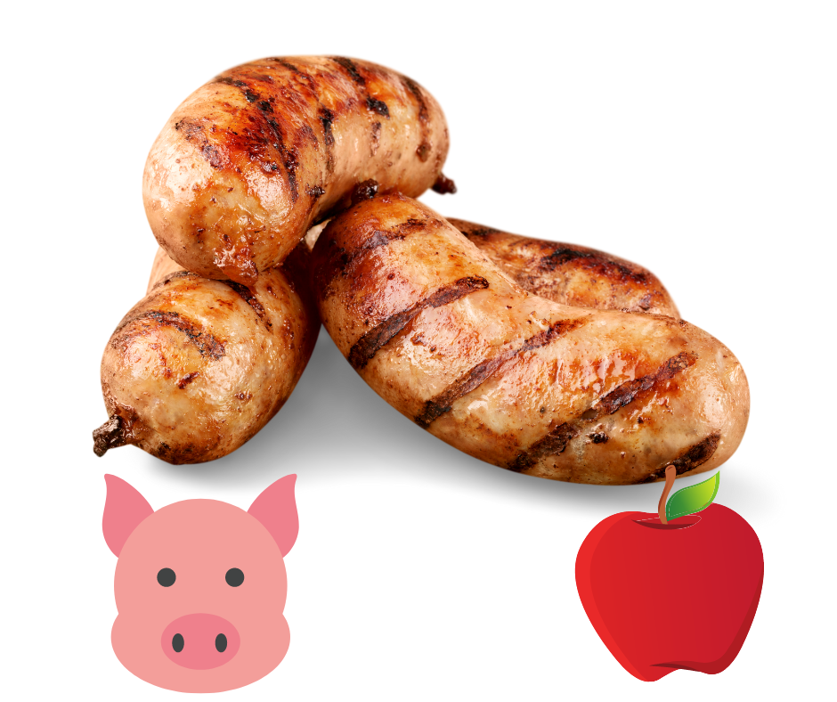 BSC Pork & Apple 1kg Gourmet Sausage Meal