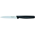 Victorinox Pointed Tip Paring Knife - 10cm (4") Serrated Edge Black Handle 5.0733