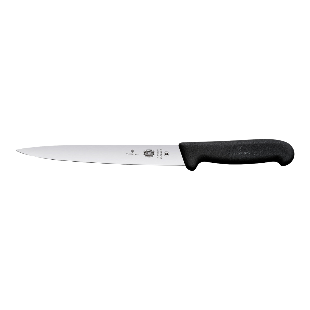 Victorinox Straight Filleting Knife  - 20cm (8") Flex 5.3703.20