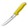 Victorinox Curved Boning Knife - 15cm (6") Wide Blade - Yellow 5.6508.15