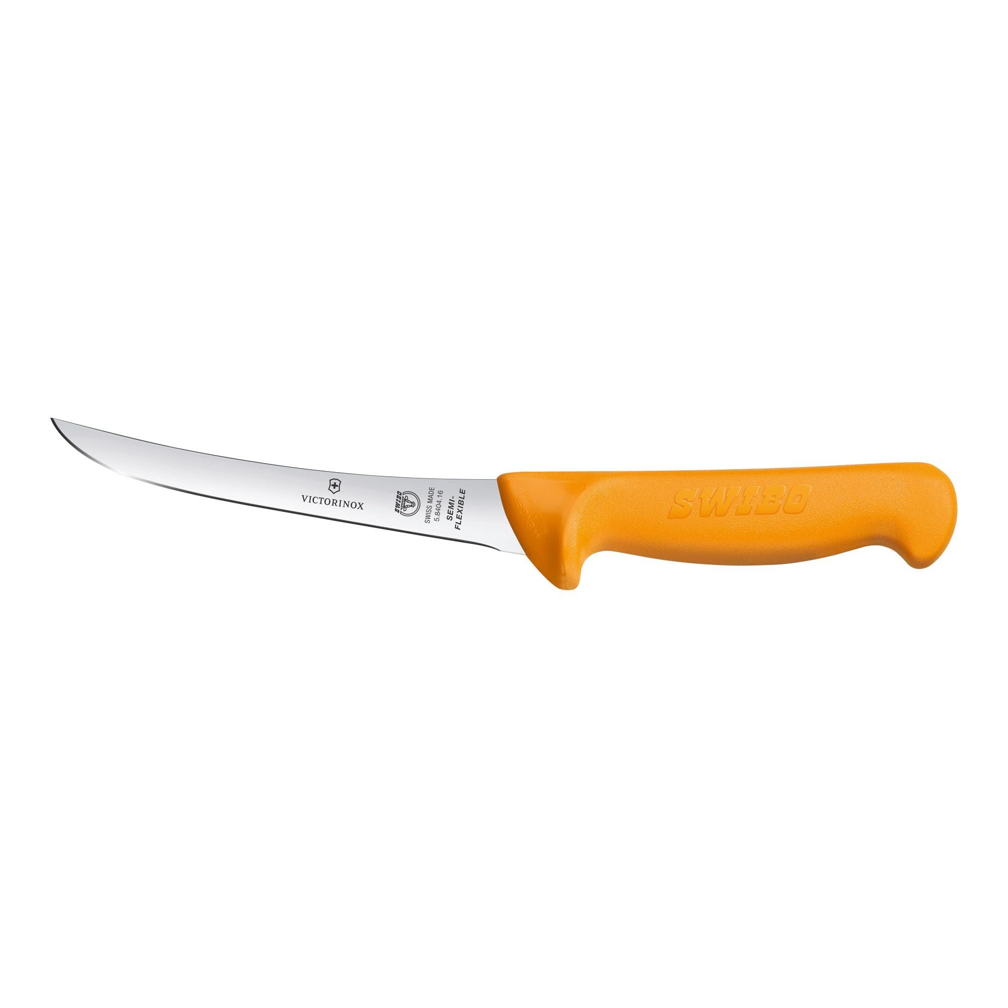 Swibo Curved Boning Knife 16cm (6") Narrow Blade Semi Flexible