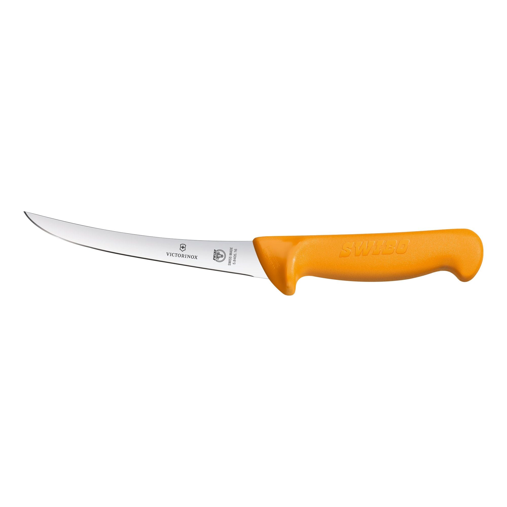 Swibo Curved Boning Knife 13cm (5") Narrow Blade Stiff