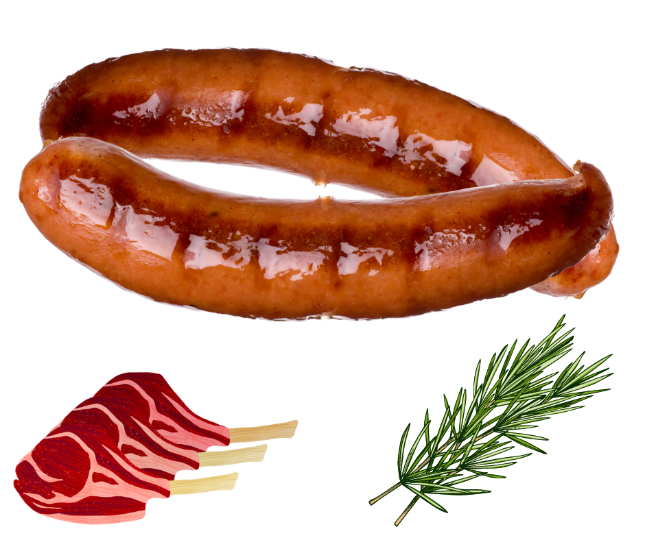 Lamb & Rosemary 1.25kg Gourmet Sausage Meal