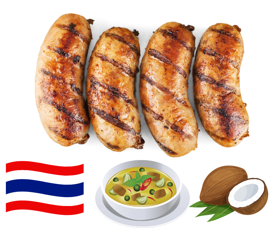 Thai Green Curry & Coconut 1.25kg Gourmet Sausage Meal