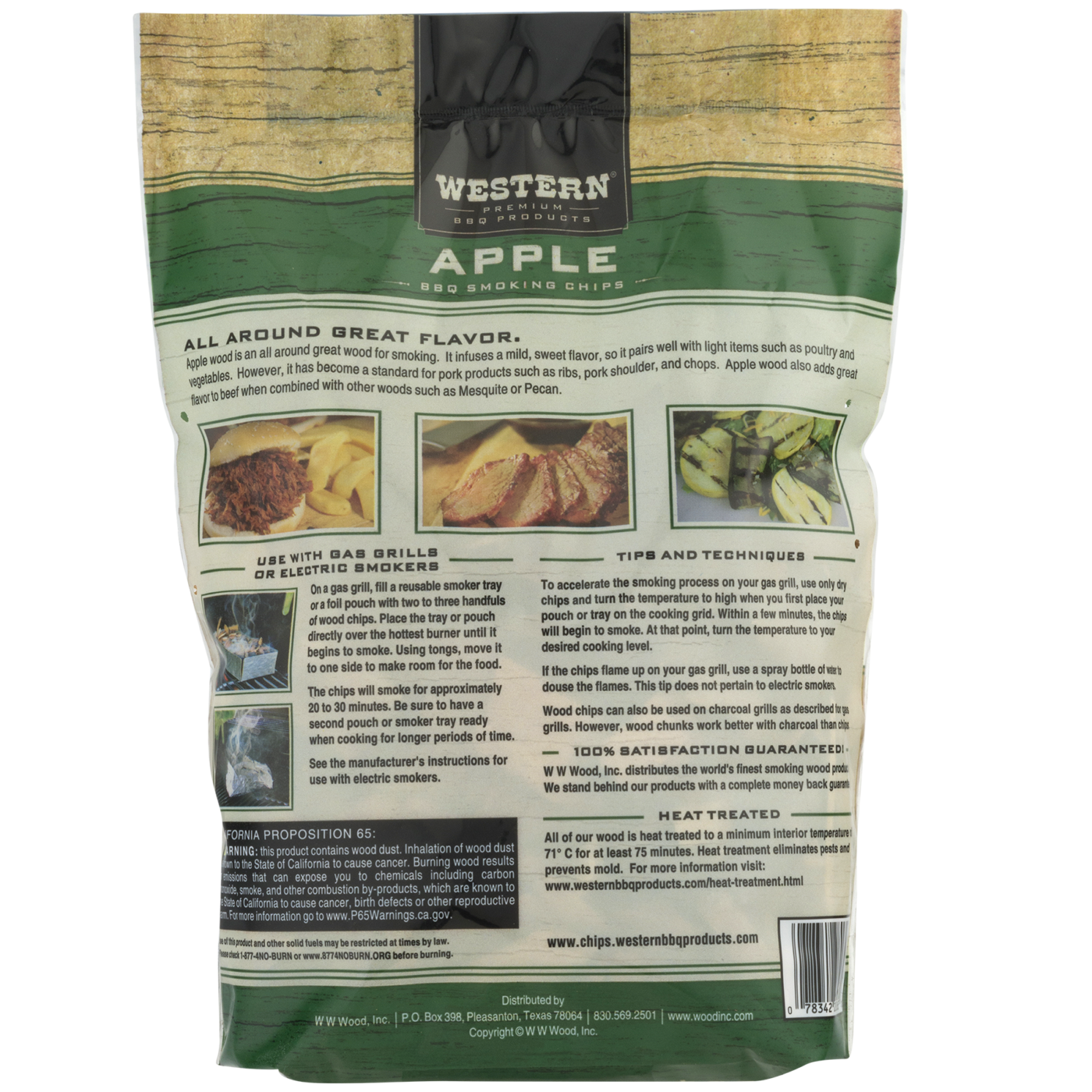 WESTERN Apple Chips 650g