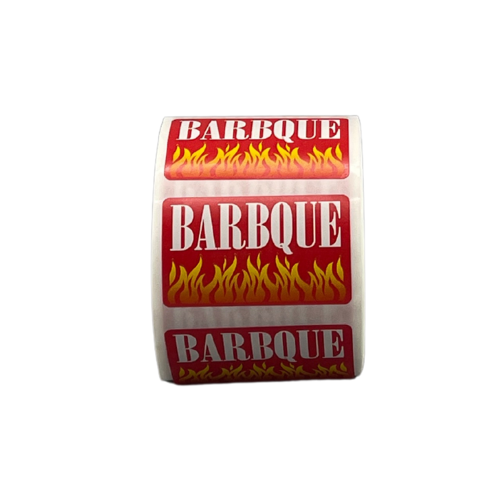 Label - Barbeque Roll of 500