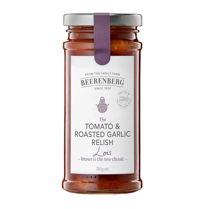 Beerenberg Tomato & Roasted Garlic Relish 260ml
