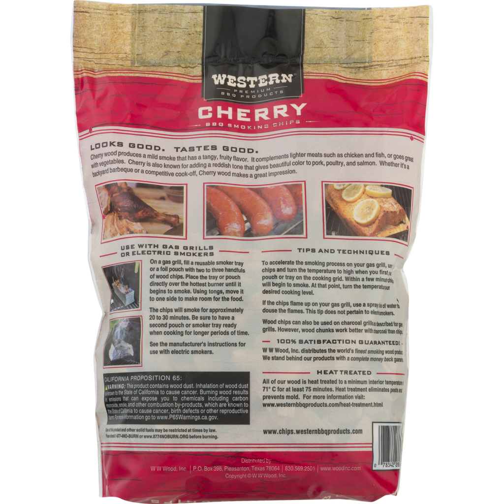 WESTERN Cherry Wood Chips 650g