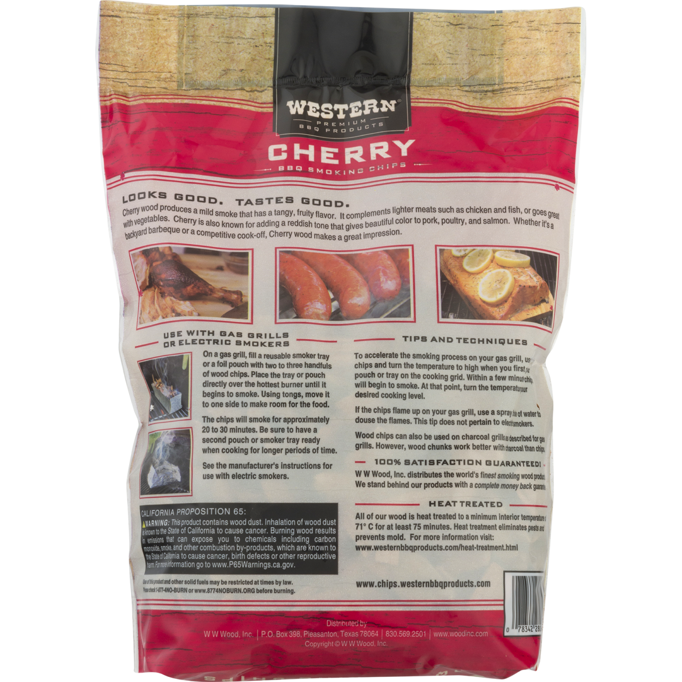WESTERN Cherry Wood Chips 650g