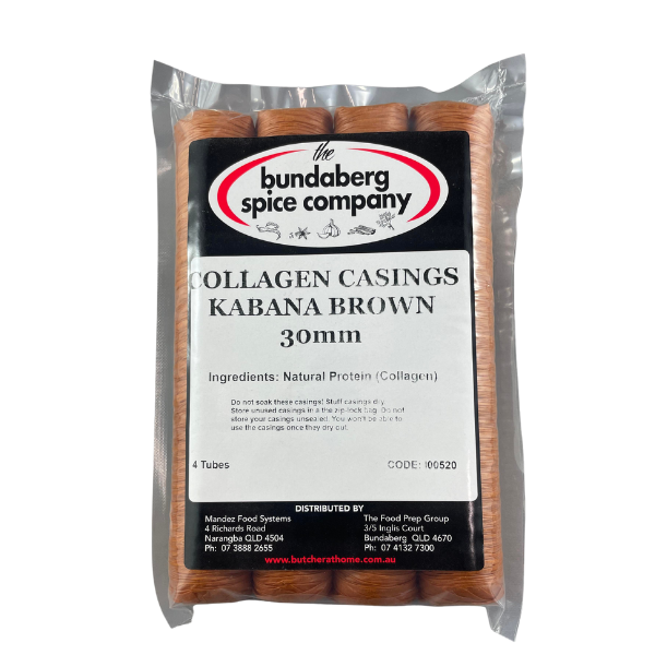 Collagen Devro 30mm Brown - 4 pack