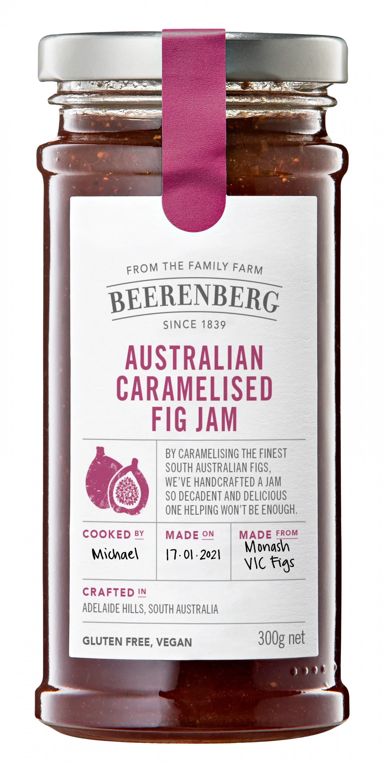 Beerenberg Caramelised Fig Jam 300g