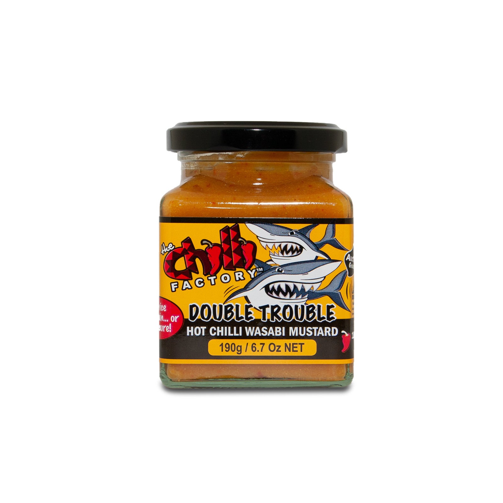 The Chilli Factory - Double Trouble Mustard 190g