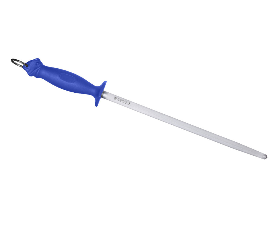 EGGINTON Steel - Fine Round 30cm (12") Blue Bull