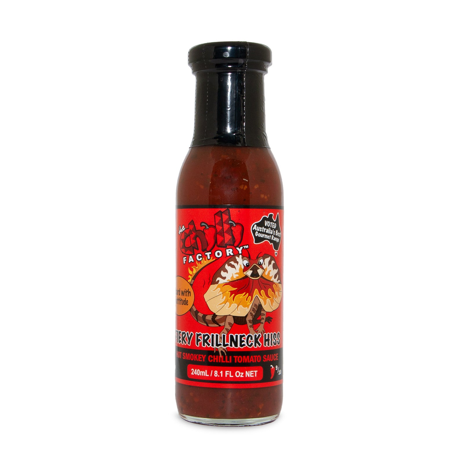 The Chilli Factory - Fiery Frillneck Hiss 240ml