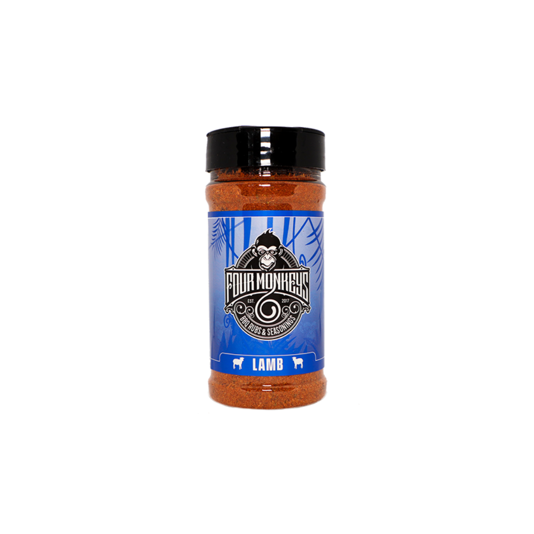 Four Monkeys BBQ Lamb Rub Jar 270g
