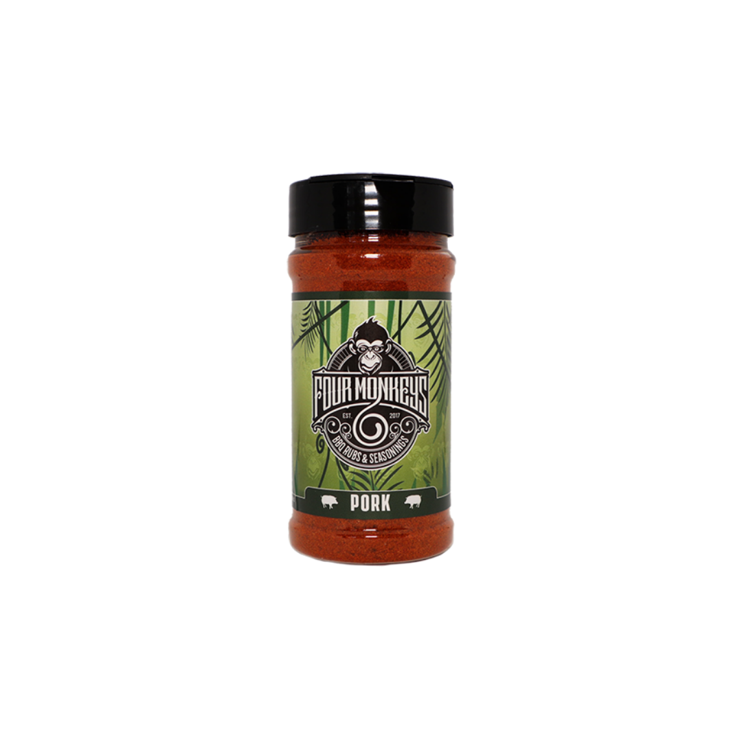 Four Monkeys BBQ Pork Rub Jar 240g