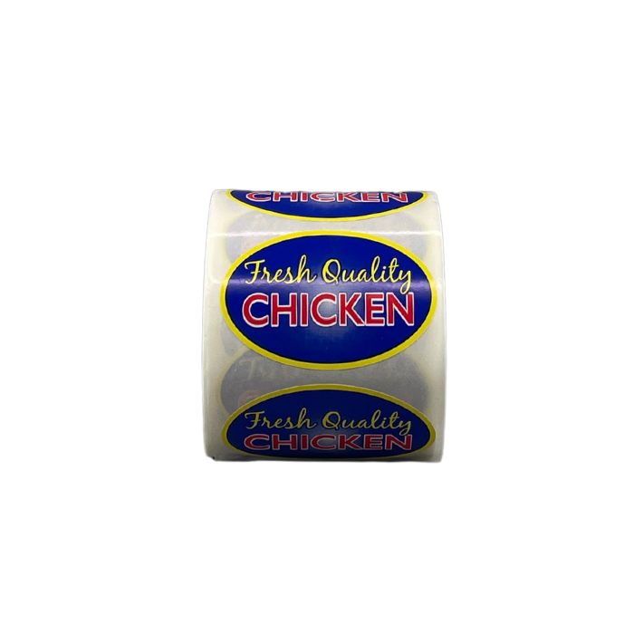 Label - Fresh Quality Chicken Roll of 500