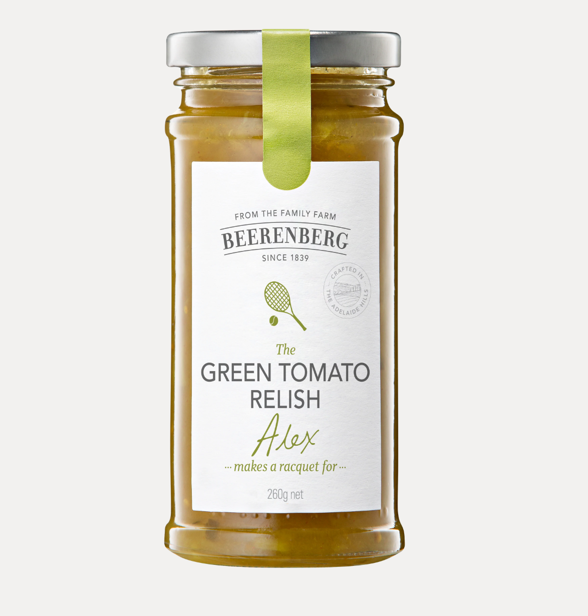 Beerenberg Green Tomato Relish 260g
