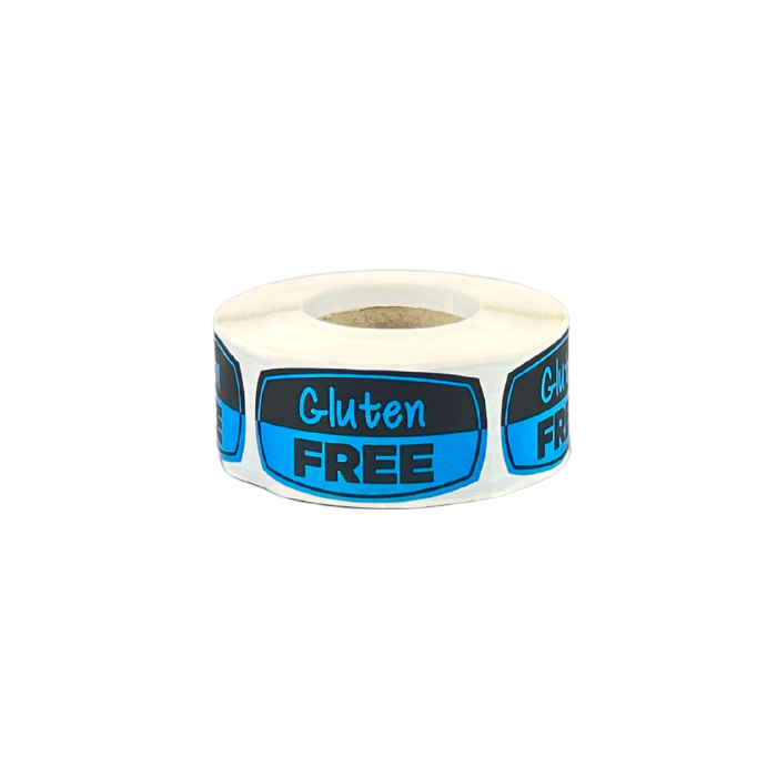 Label - Gluten Free Roll of 500