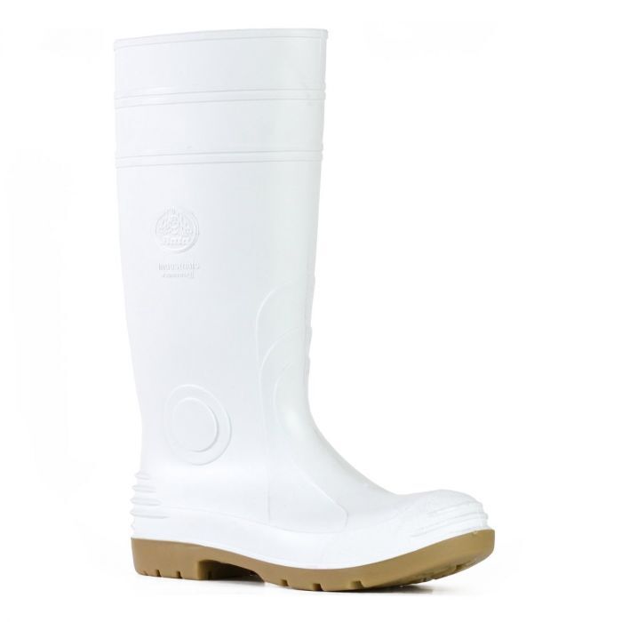 Gumboot Non Safety White Size 11