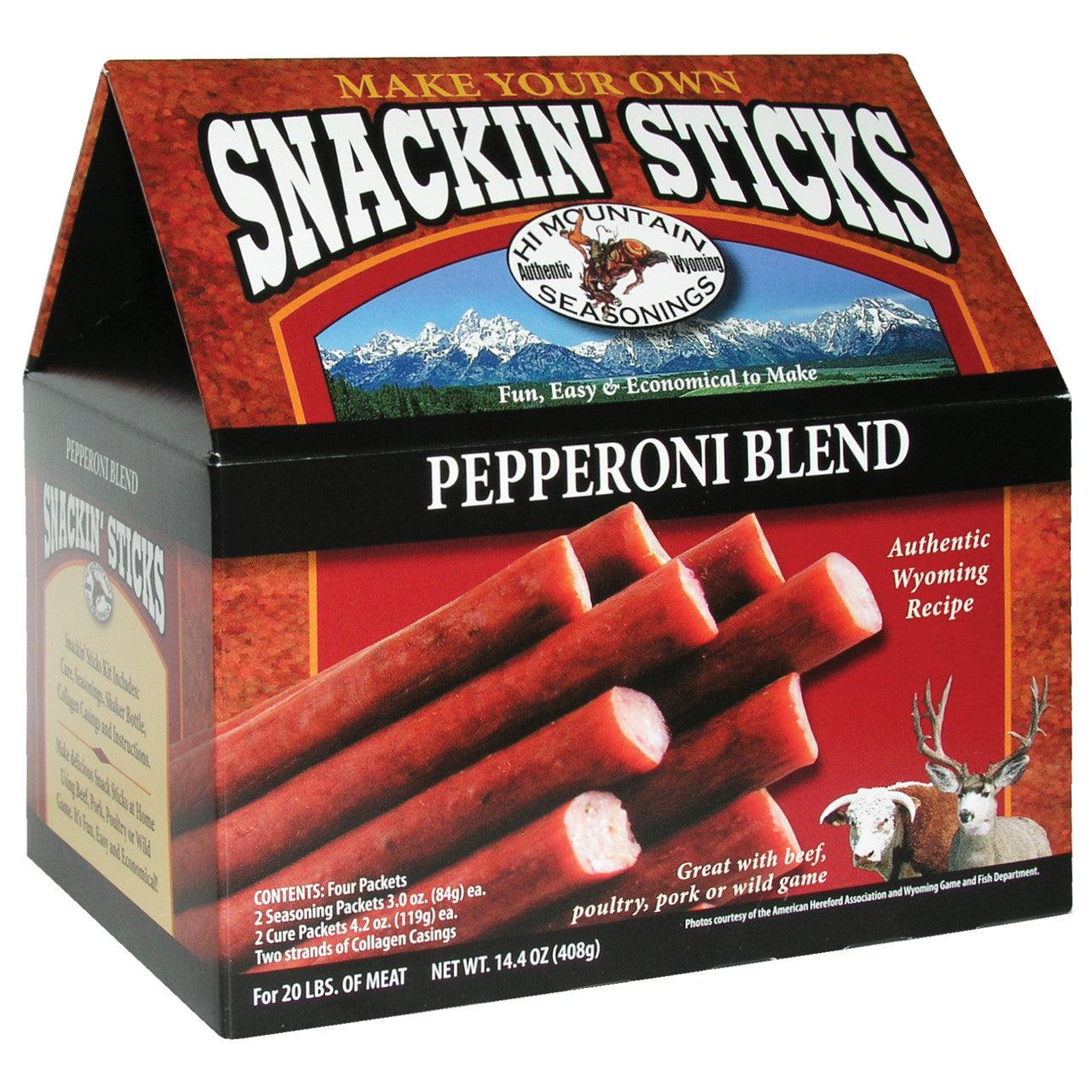 Hi Mountain Pepperoni - Snack Sticks Kit
