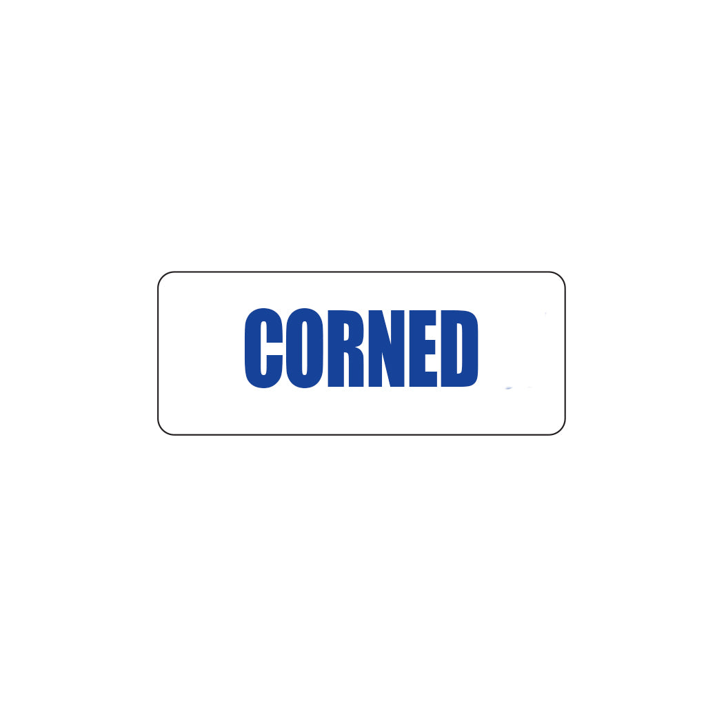 Corned Freezer Label