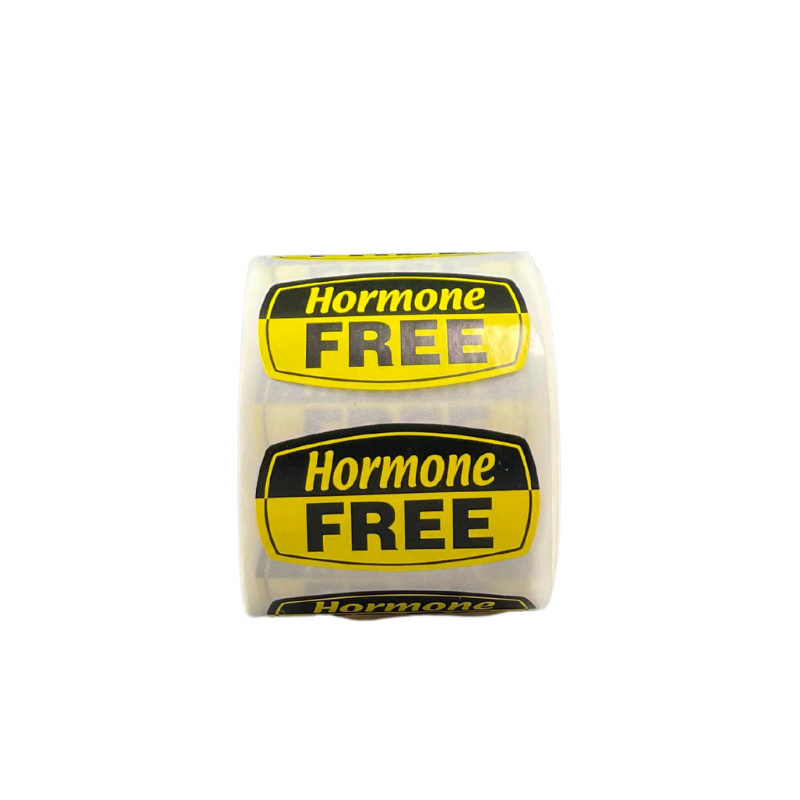 Label - Hormone Free Roll of 500