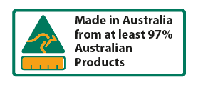 Label - Made in Australia 97% Roll of 1000