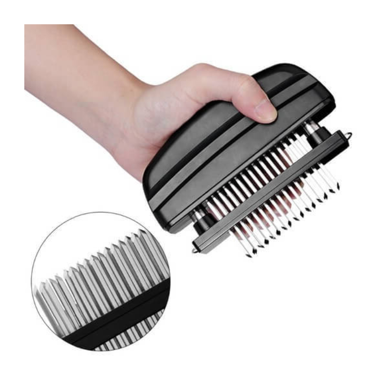 Meat Tenderiser - 48 Stainless-Steel blades