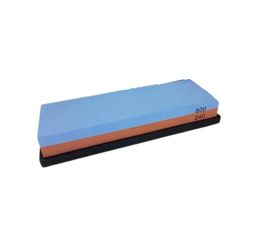 NIREY Aluminium Oxide Combination Whetstone240/800 - 180 x 60mm (On Silicon Base)