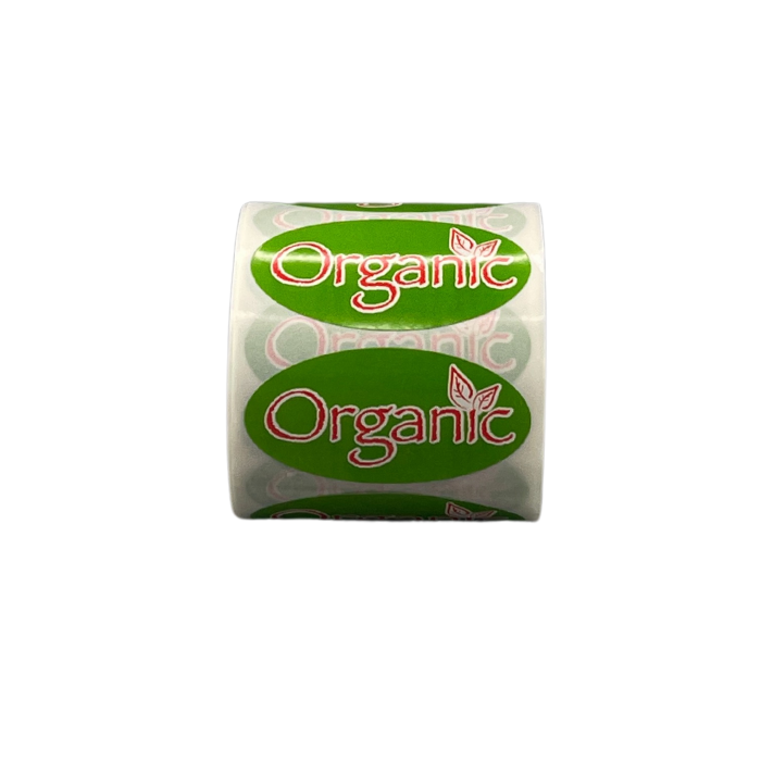 Label - Organic Roll of 500