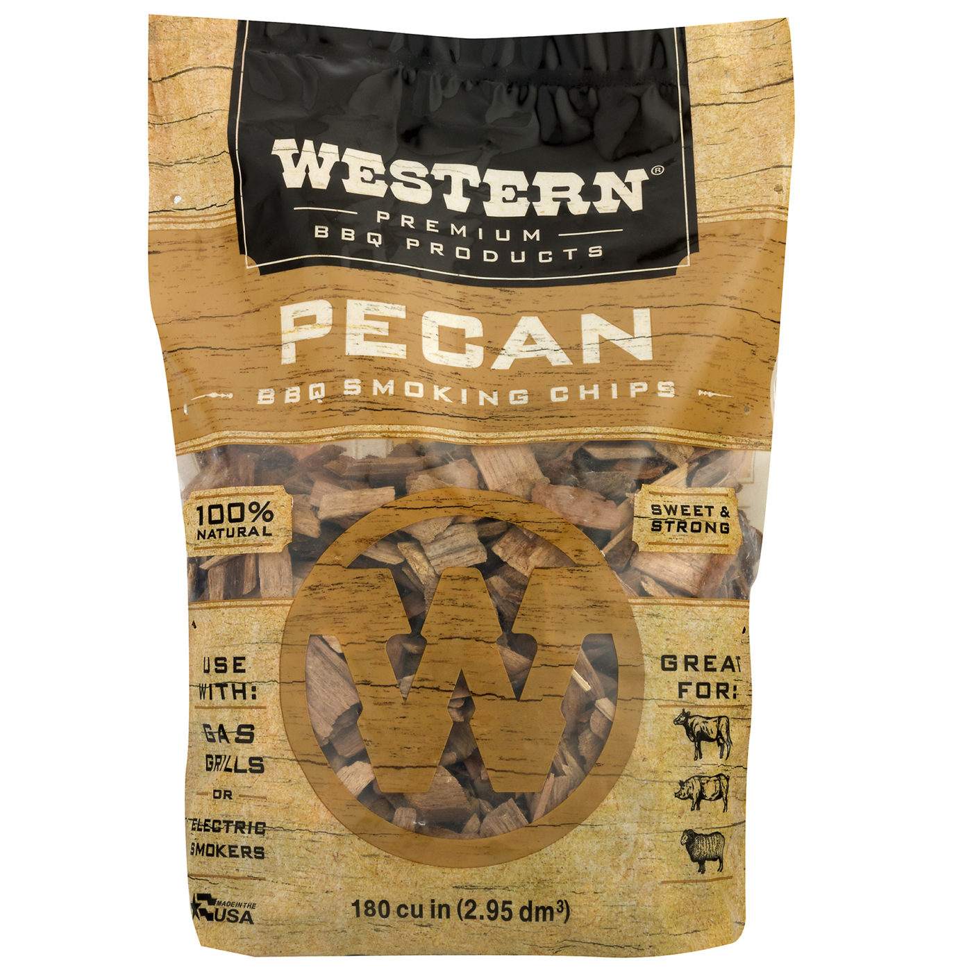 WESTERN Pecan Chips 650g