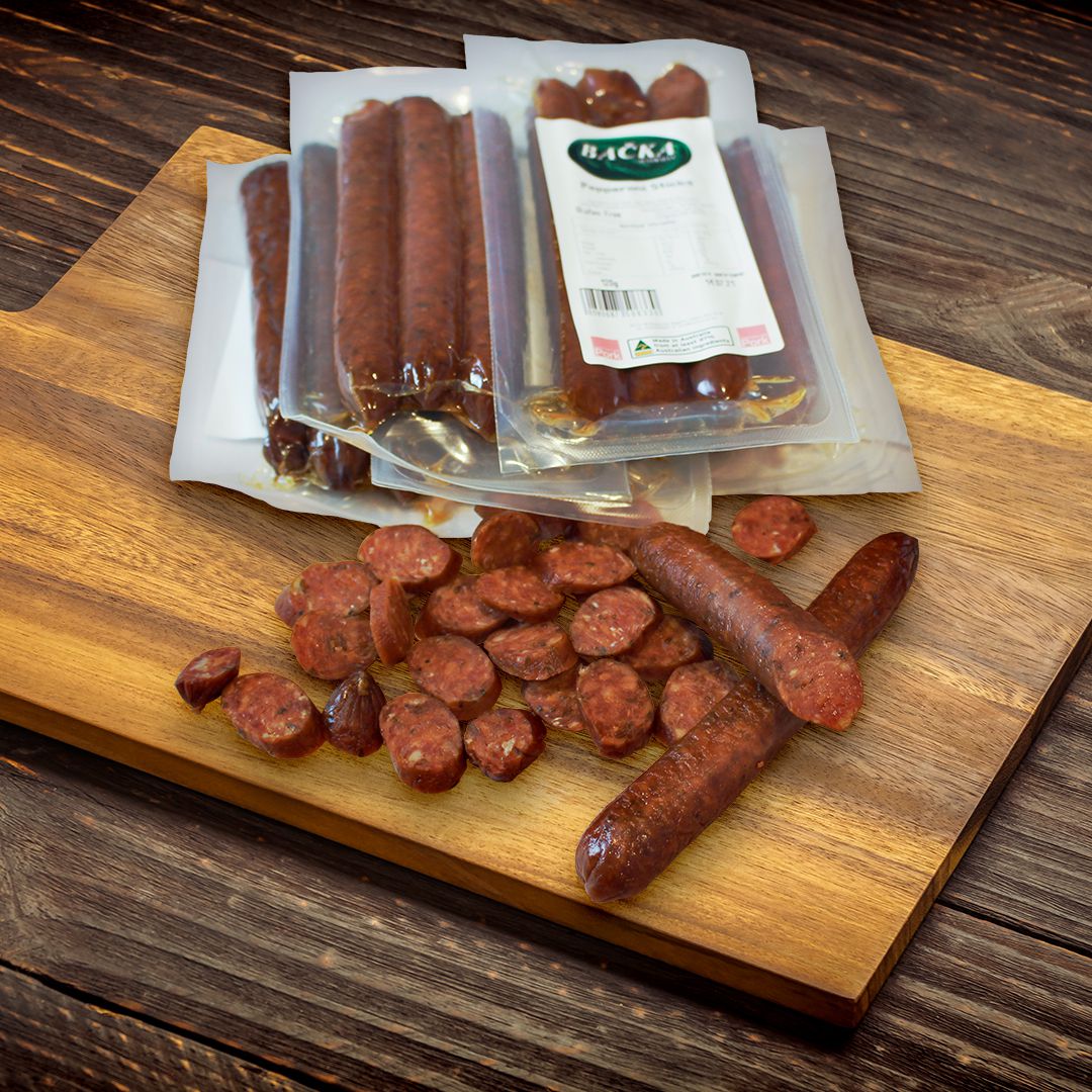 BACKA Pepperoni Sticks Retail Pack