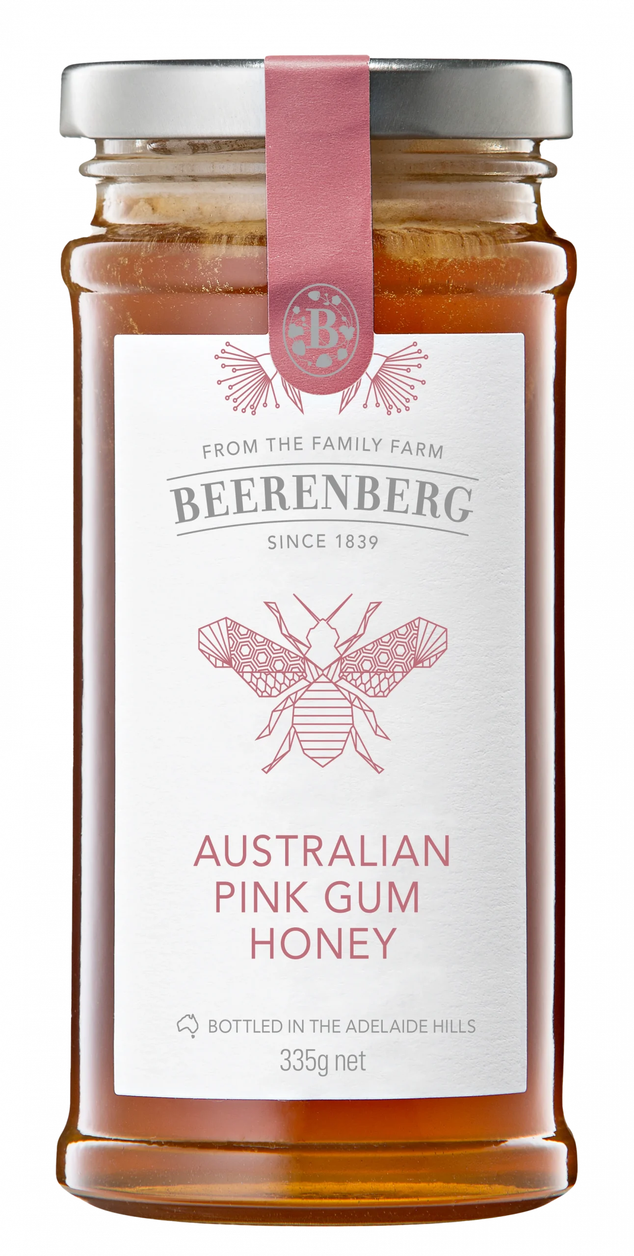 Beerenberg Pink Gum Honey 335g