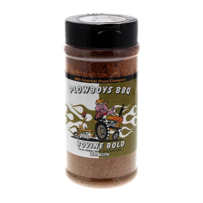 Plowboys BBQ Bovine Bold BBQ Rub Shaker - 12oz