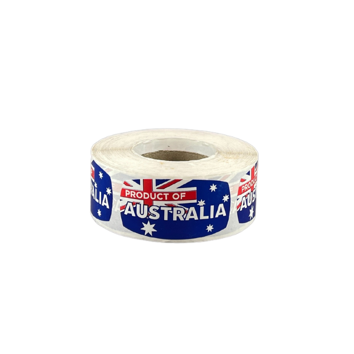 Label - Product of Australia Roll of 500