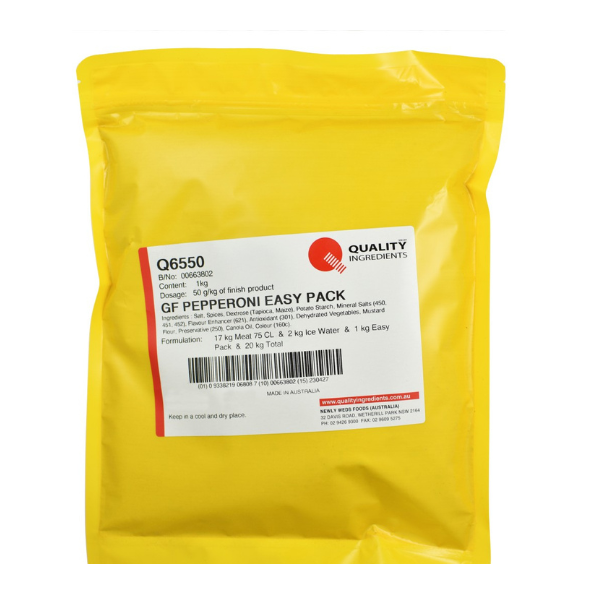 Pepperoni Easy Pack Premix 1kg