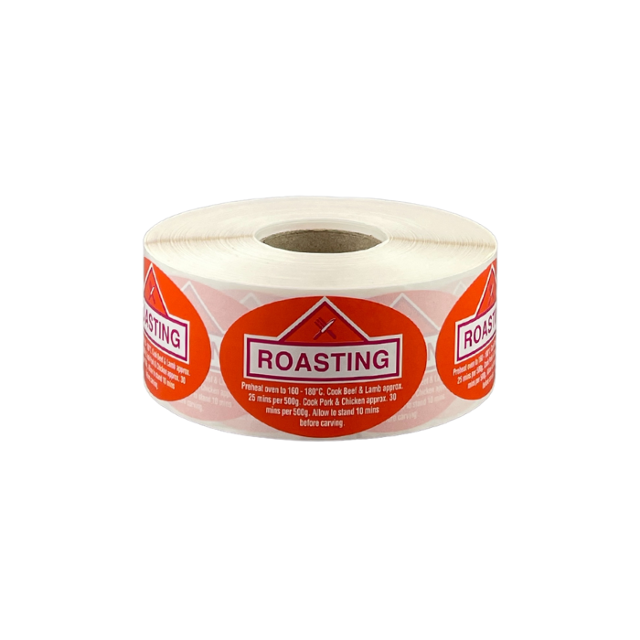 Label - Roasting Roll of 500