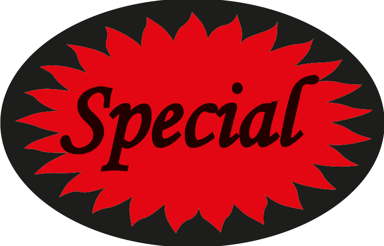 Label - Special Red Star Roll of 500