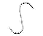 S Hooks S/S 20cm (8") - Sharp both ends