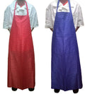 Striped Nylon Apron 90 x 120cm Navy